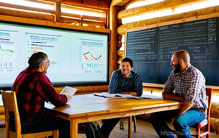 축산업 협동조합 운영법 - **Prompt 1: Collaborative Planning for Cooperative Growth**
    A group of diverse farmers, includin...