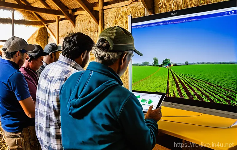 축산업 협동조합 운영법 - **Prompt 2: Showcasing High-Quality Cooperative Produce at a Market**
    A vibrant scene at a bustl...